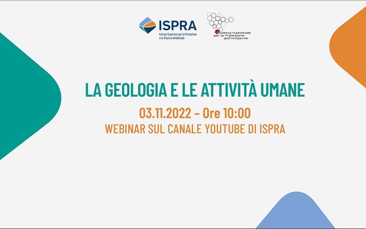 La Geologia E Le Attivit Umane Webinar Ispra